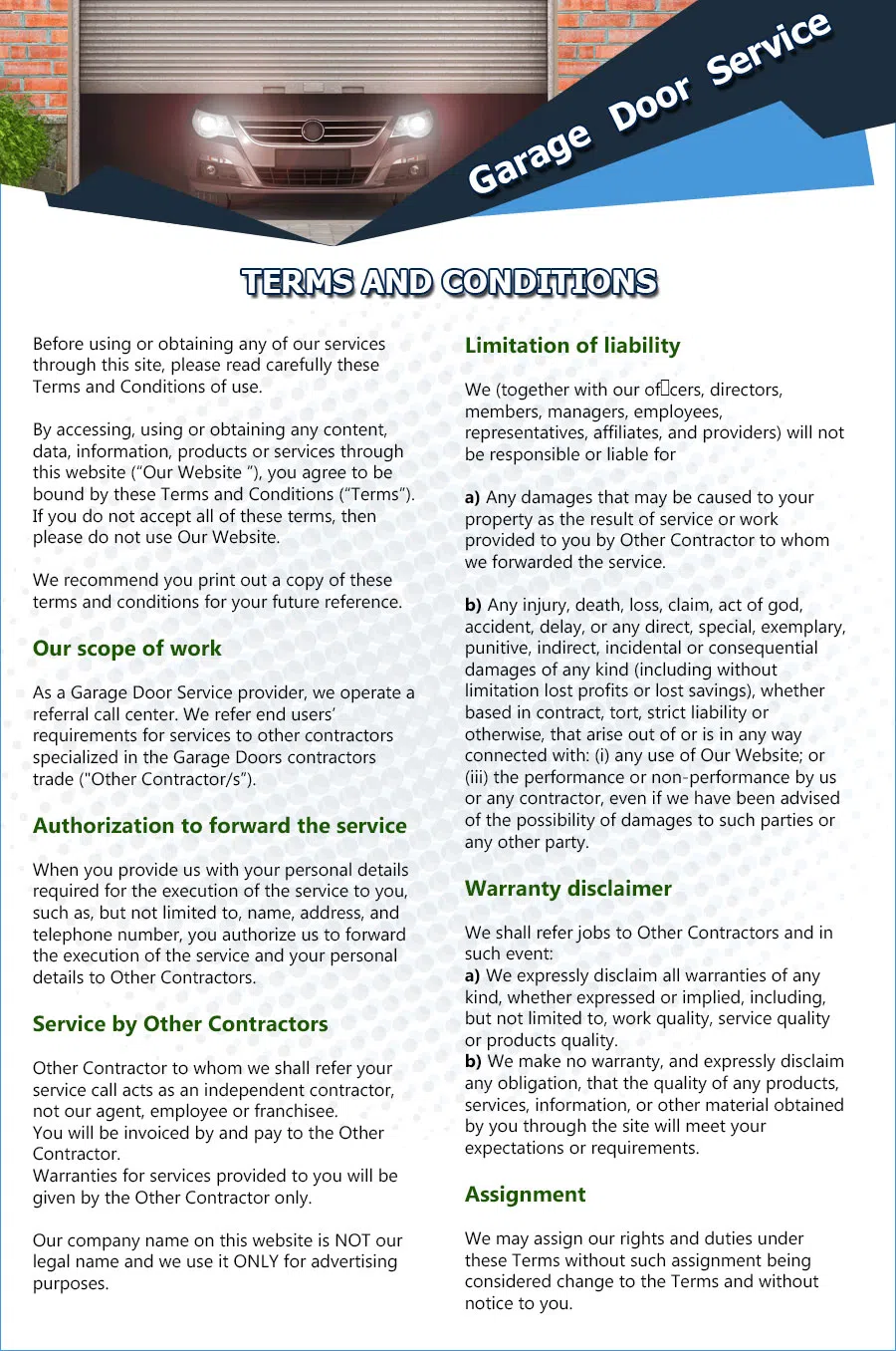 Eagle Garage Door Service Houston, TX 713-292-1456